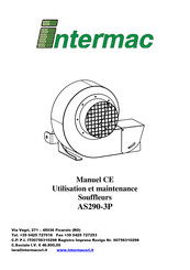 Intermac AS290-3P Manuel D'utilisation Et Maintenance