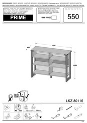 trendteam PRIME 1868-550-23 Instructions De Montage