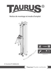 Taurus TF-KABELZUG Notice De Montage Et Mode D'emploi