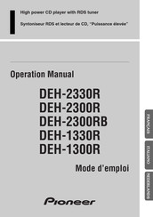 Pioneer DEH-2300RB Mode D'emploi