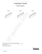 Kohler K-1279 Instructions D'installation