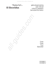 Electrolux EOC69612 Notice D'utilisation