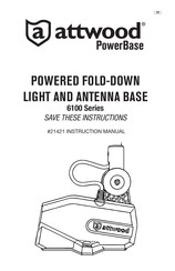 Attwood PowerBase 6100 Serie Manuel D'instructions