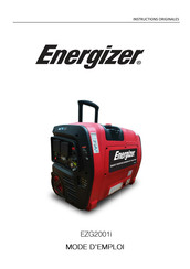 Energizer EZG Série Mode D'emploi