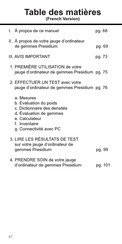 PRESIDIUM PGCG Mode D'emploi