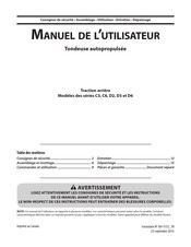 MTD products D3 Serie Manuel De L'utilisateur