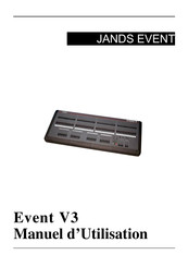 Jands Event V3 Manuel D'utilisation