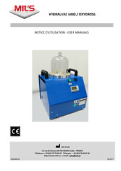 MIL'S HYDRALVAC OXYDROSS Notice D'utilisation