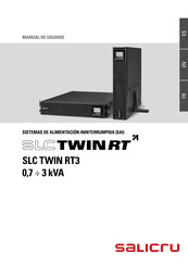Salicru SLC TWIN RT3 B1 Mode D'emploi