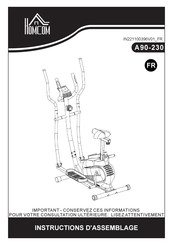 HOMCOM A90-230 Instructions D'assemblage