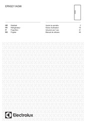 Electrolux ERN3211AOW Notice D'utilisation