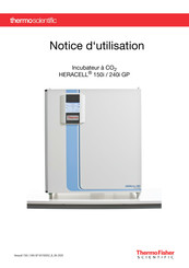 Thermo Fisher Scientific HERACELL 150i GP Notice D'utilisation