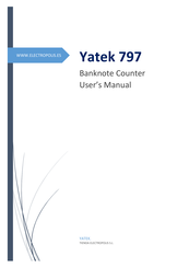 YATEK 797 Manuel Utilisateur