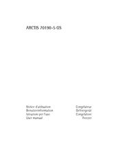 AEG ELECTROLUX ARCTIS 70190-5 GS Notice D'utilisation