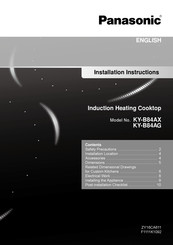 Panasonic KY-B84AX Instructions D'installation