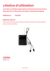 Livoo TEA304 Notice D'utilisation