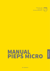 PIEPS MICRO Manuel