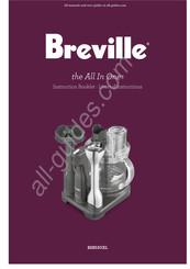 Breville the All In One BSB530XL Mode D'emploi