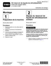 Toro Wheelmaster 320-D Instructions De Montage