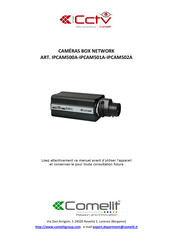 Comelit IPCAM501A Mode D'emploi