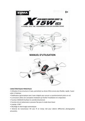 SYMA X15W Manuel D'utilisation