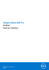 Dell Pro WH3022 Guide De L'utilisateur