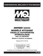 MULTIQUIP Whiteman HTXG6DF Guide De Configuration