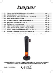 Beper P203TER001 Mode D'emploi