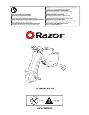 Razor POWERRIDER 360 Instructions De Montage