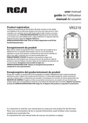 RCA VR5210 Guide De L'utilisateur