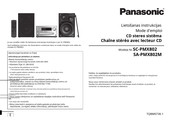 Panasonic SC-PMX802 Mode D'emploi