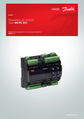 Danfoss AK-PC 551 Manuel D'instructions