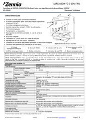 Zennio ZCL-FC010F Document Technique