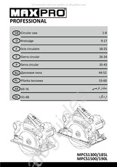 MaxPro PROFESSIONAL MPCS1500/190L Mode D'emploi