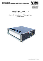 ViM UTBS ECOWATT Notice Technique