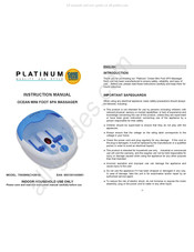 Platinum CH281B Mode D'emploi