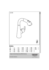 Grohe Zedra 32 555 Instructions D'installation