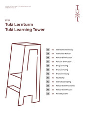 mimodo Tuki Learning Tower Manuel D'instruction