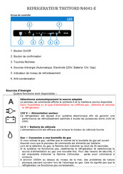 Thetford N4041-E Notice Simplifiee