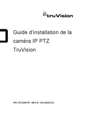 TruVision TVP-5105 Guide D'installation