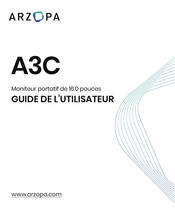 ARZOPA A3C Guide De L'utilisateur