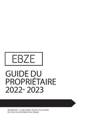 EBZE F48 Guide Du Propriétaire