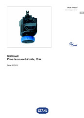 Stahl SolConeX 8570/15 Serie Mode D'emploi