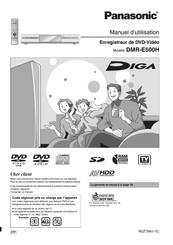 Panasonic DIGA DMR-E500H Manuel D'utilisation