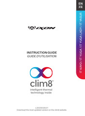 IXON clim8 Guide D'utilisation