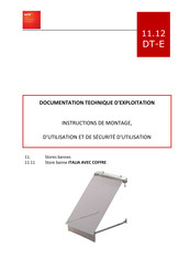 SELT ITALIA AVEC COFFRE Documentation Technique