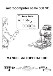 Farm Scale 500 SC Manuel De L'opérateur