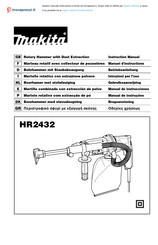 Makita HR2432 Manuel D'instructions