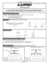 LUND Interceptor Instructions D'installation