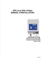 INPRO GPS 10 Maxi Manuel D'installation